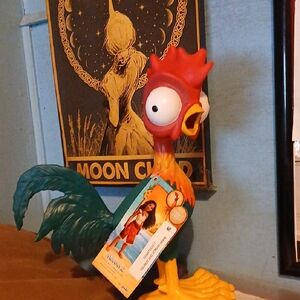 Disney Hei Hei Bird Toy with Red and Green